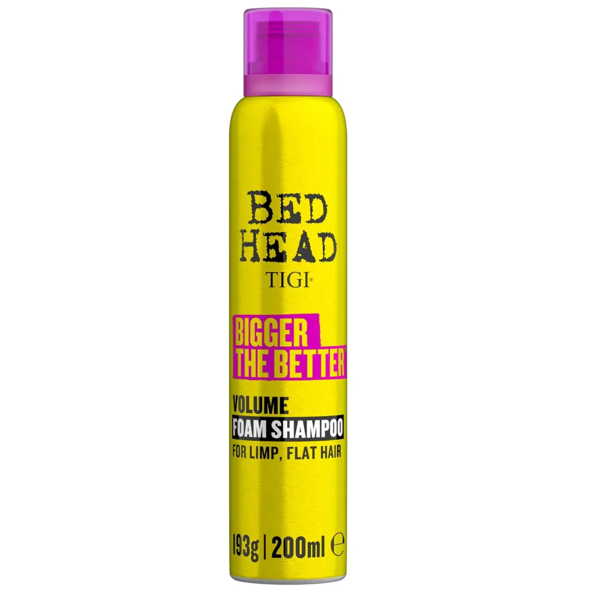 Tigi Bed Head Bigger The Better Volume Foam Shampoo 200ml - Image 2