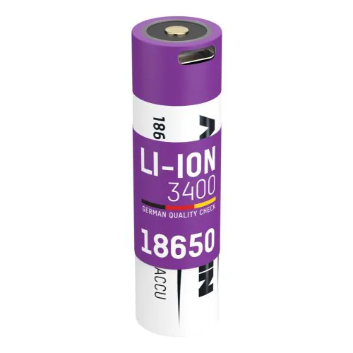 Bateria Li-Ion 3400 mAh com tomada de carregamento USB tipo C