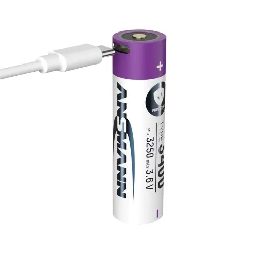 Bateria Li-Ion 3400 mAh com tomada de carregamento USB tipo C - Image 3