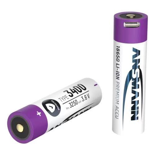 Bateria Li-Ion 3400 mAh com tomada de carregamento USB tipo C - Image 4