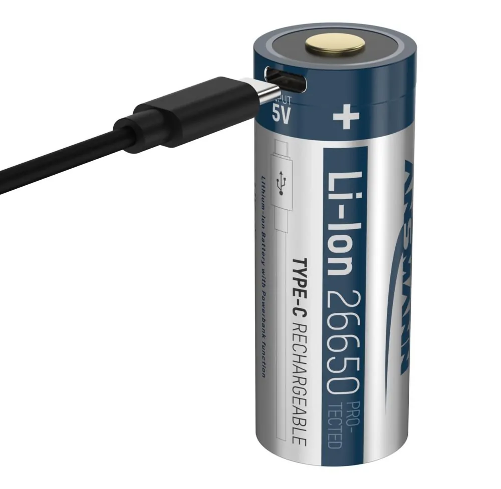 Bateria Li-Ion 5100mAh com tomada de carregamento USB tipo C - Image 3
