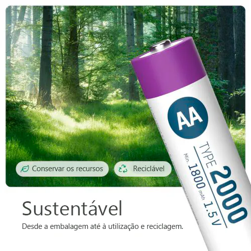 Baterias Li-Ion AAA Tipo 500 (mín. 400 mAh) 4 unidades - Image 6