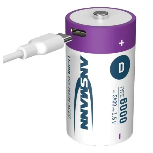 Baterias de íon-lítio D(mín. 5400mAh) 2 unidades - Image 3