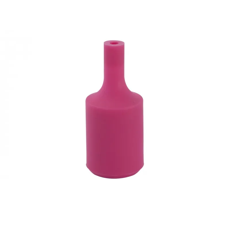 Casquilho de Silicone E27 Rosa