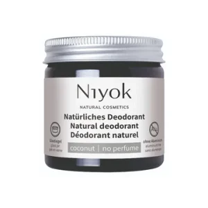 Niyok Creme Desodorizante Natural Sem Perfume – 40 ml