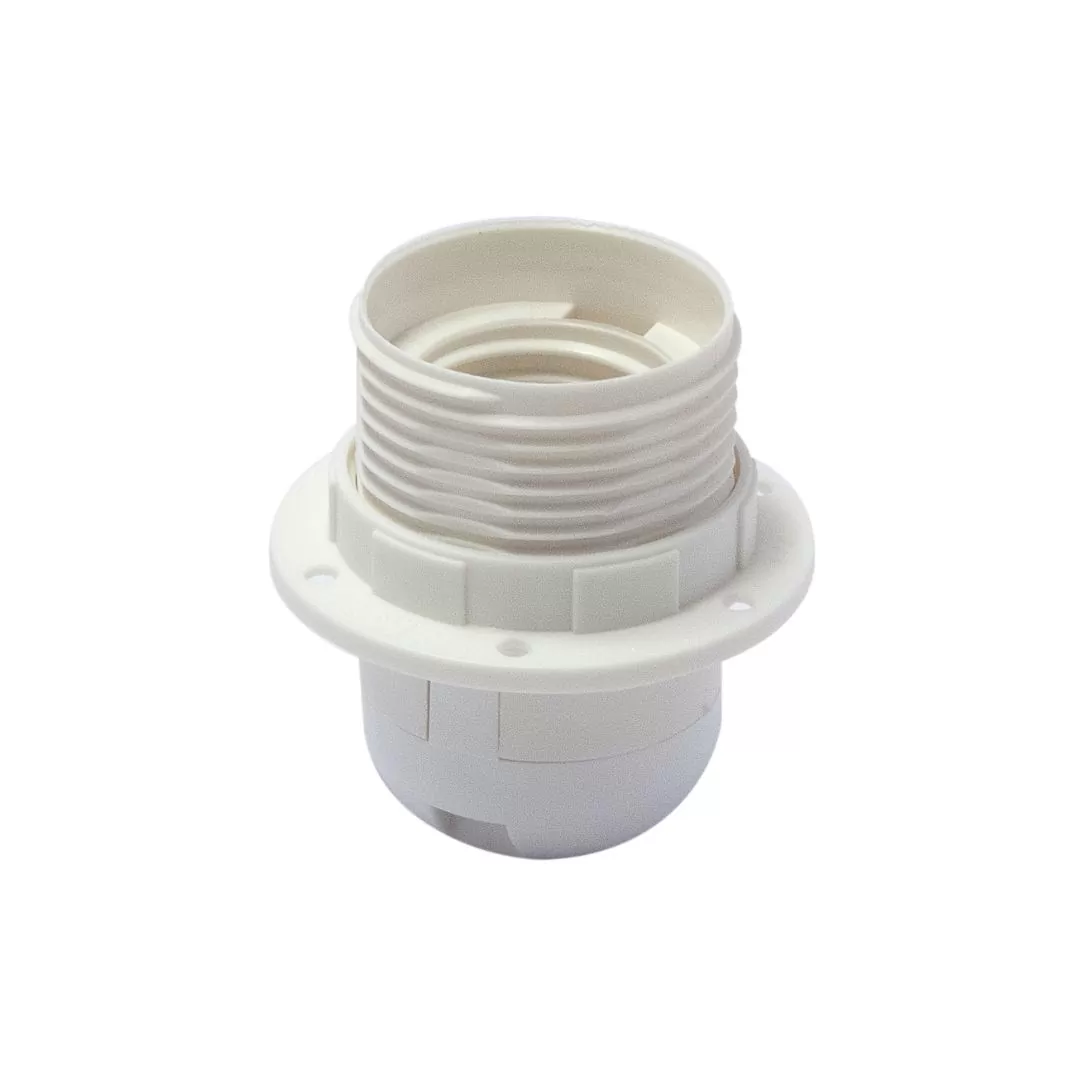 Casquilho meia rosca E27 Branco - Image 2
