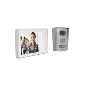 Videoporteiro 4 Fios 7″  com botão touch