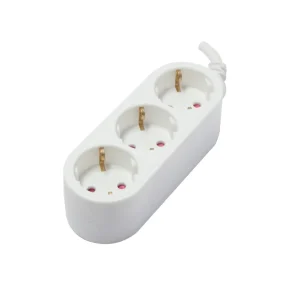 Bloco 3x16A 0,5 m (1,5 mm²) 3500W Branco