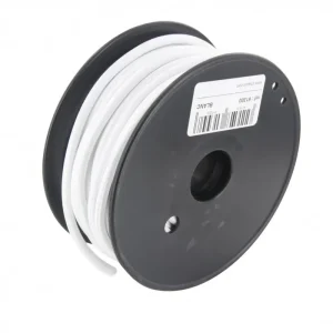 Bobina de Cabo Têxtil 20m Branco