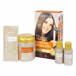 Kativa Brazilian Straightening Kit Queratina