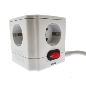 Cubo com 4 Tomadas16A com Interruptor – Cabo 1,5 m