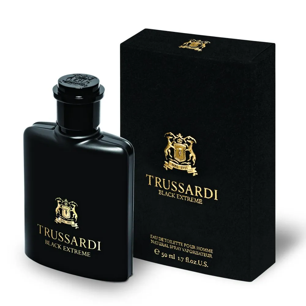 Trussardi Black Extreme Eau De Toilette Spray 50ml - Image 2