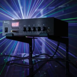 Misturador-Amplificador com USB/FM e Bluetooth