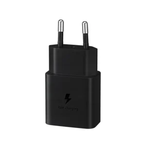 Carregador de viagem tipo C Samsung EP-T1510XBEGEU