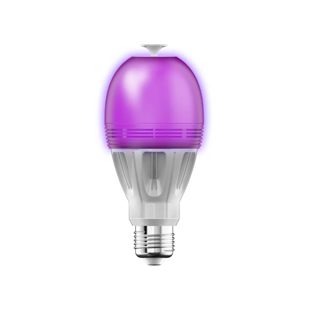 Lâmpada LED E27 25W com difusor de aroma Bluetooth - Image 2