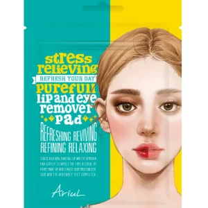 Ariul Stress Relieving Purefull Lip and Eye Remover Pad (10 pads)