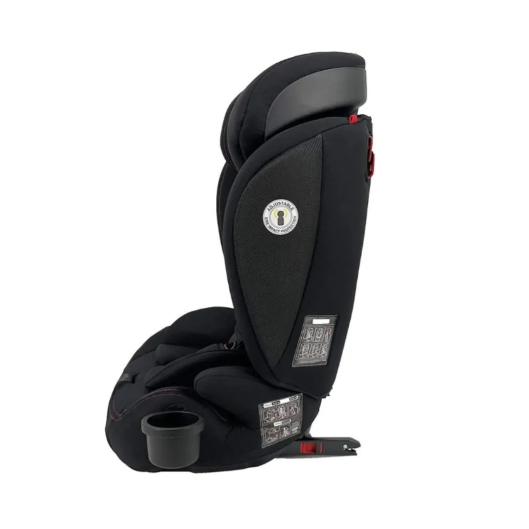 Cadeira Auto para carro ISOFIX Hibrido Grupo 123 Preto - Image 3