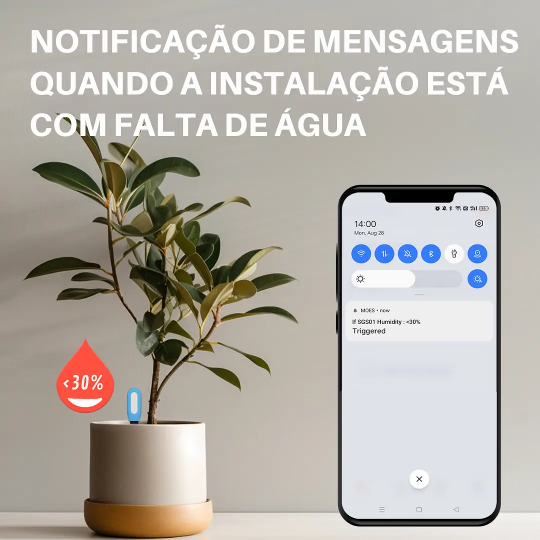Sensor para medição Temperatura e Humidade das plantas Bluetooth - Image 5