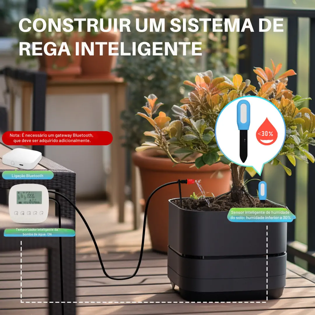 Sensor para medição Temperatura e Humidade das plantas Bluetooth - Image 6