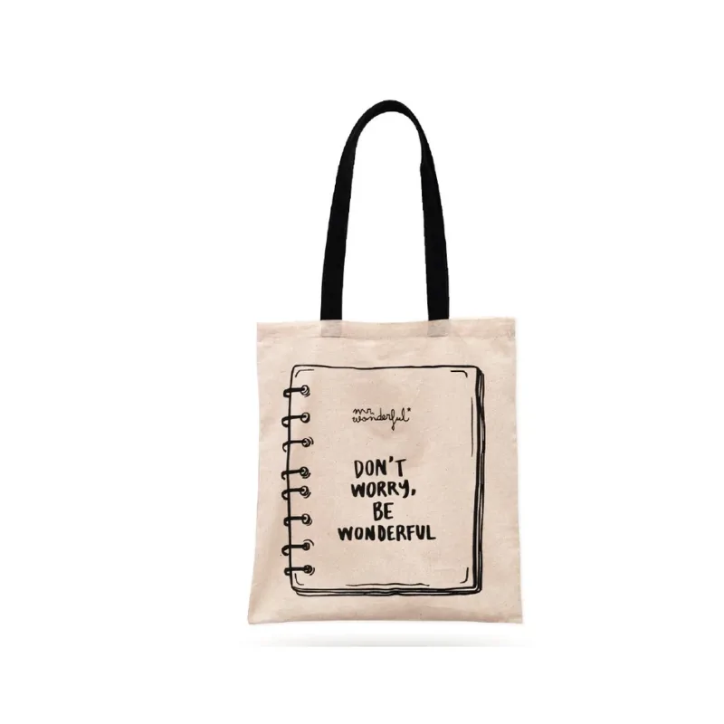 Tote Mr. Wonderful – “Don’t Worry, Be Wonderful”