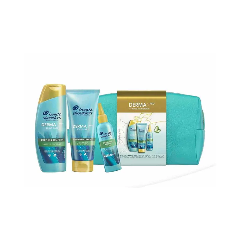h&s Derma X Pro – Pack Presente com Bolsa – Tratamento de Couro Cabeludo - Image 5