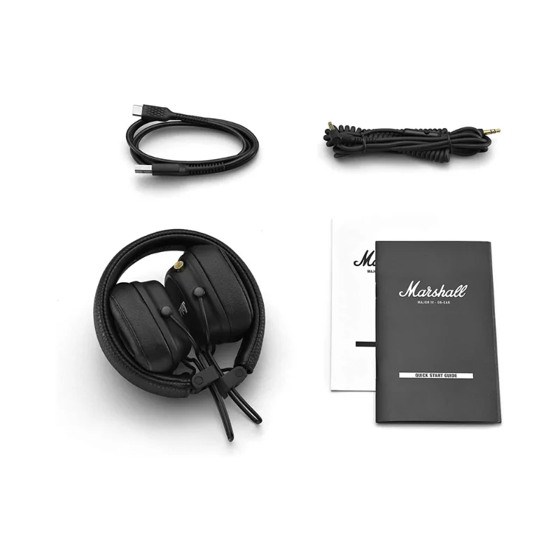 Marshall Major IV – Auscultadores Bluetooth com Microfone – Black - Image 5