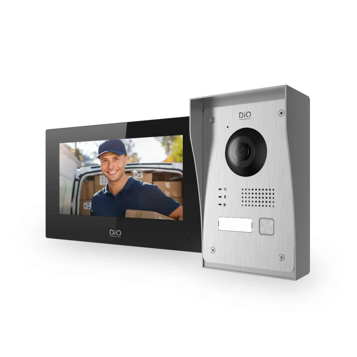 Videoporteiro IP de 2 fios 7″ DIO