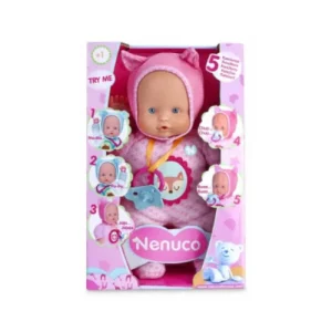 Boneca Nenuco Soft 5 Funções – Interativa e Macia