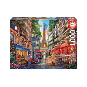 Puzzle de 1000 peças com motivo Paris 68×48 cm