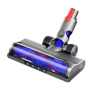 Escova Digital de Limpeza p/ Aspiradores Dyson V7/ V8/ V10/ V11 / V15 com 4 Luzes LED