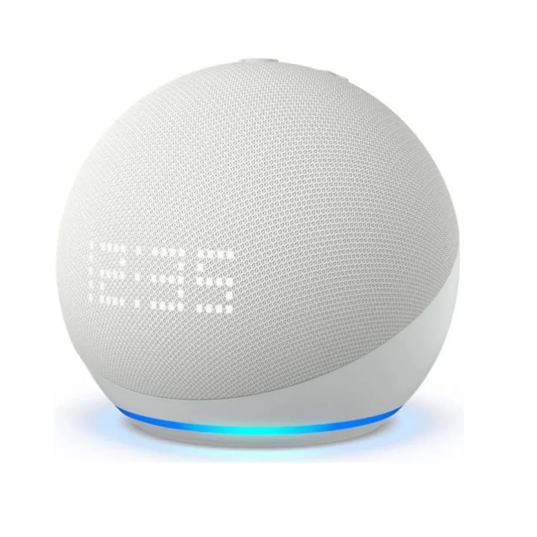 Coluna inteligente com relógio e Alexa Echo Dot 5ª Geração - Image 2