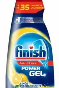 Detergente loiça máquina finish gel power limão – 35doses