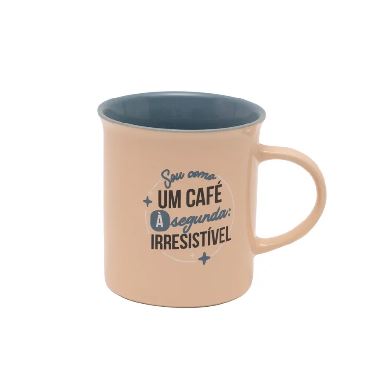 Caneca “Sou como um café à segunda: irresistível” – Mr. Wonderful