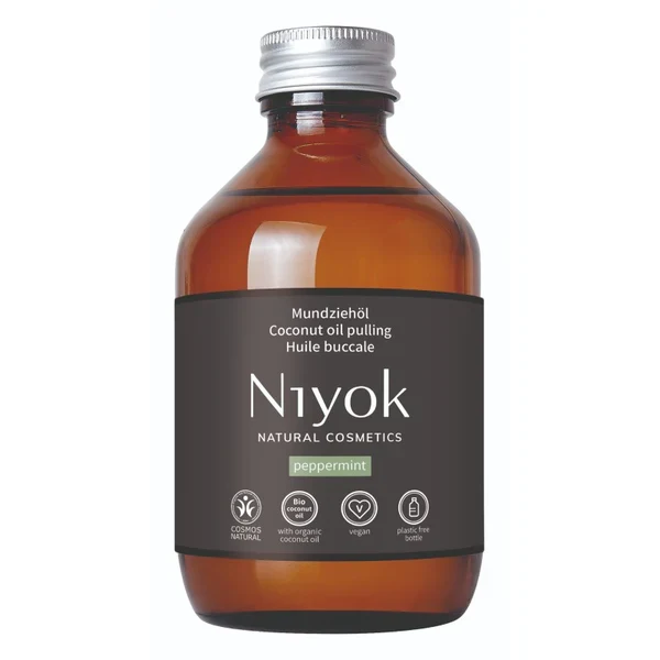 Niyok Oil Pulling de Óleo de Coco - Hortelã-pimenta – 200 ml