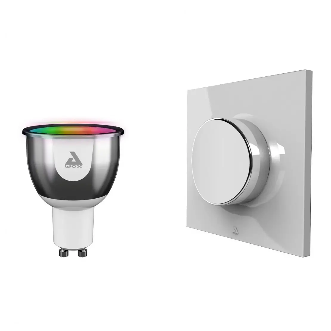 Conjunto de interruptor sem fios + Lâmpada LED com cores Bluetooth - Image 2