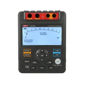 Medidor de resisência de isolamento 100G Ohm