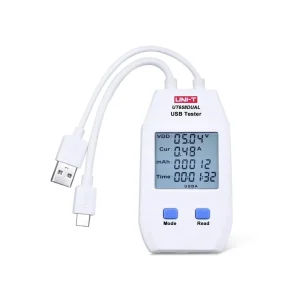 Testador  tensão corrente USB-A/USB-Ce memória