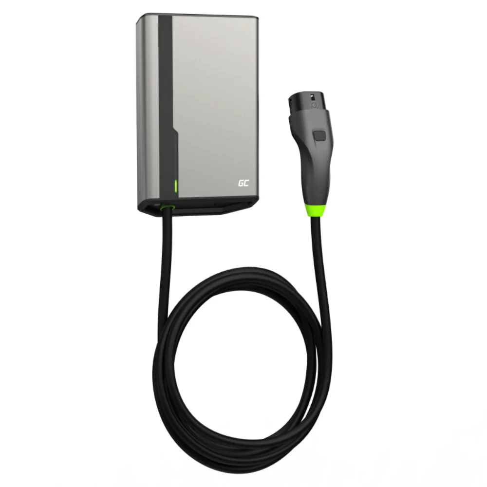 Carregador EV 22kW com App e Cabo 5m – Bluetooth e Wi-Fi