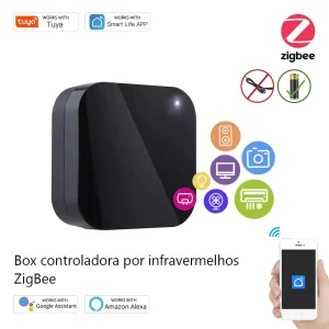 Box controlador por infravermelhos Zigbee