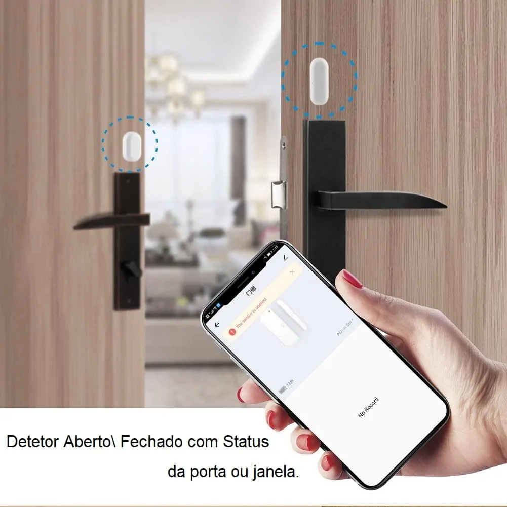 Sensor de porta magnético Zigbee - Image 3