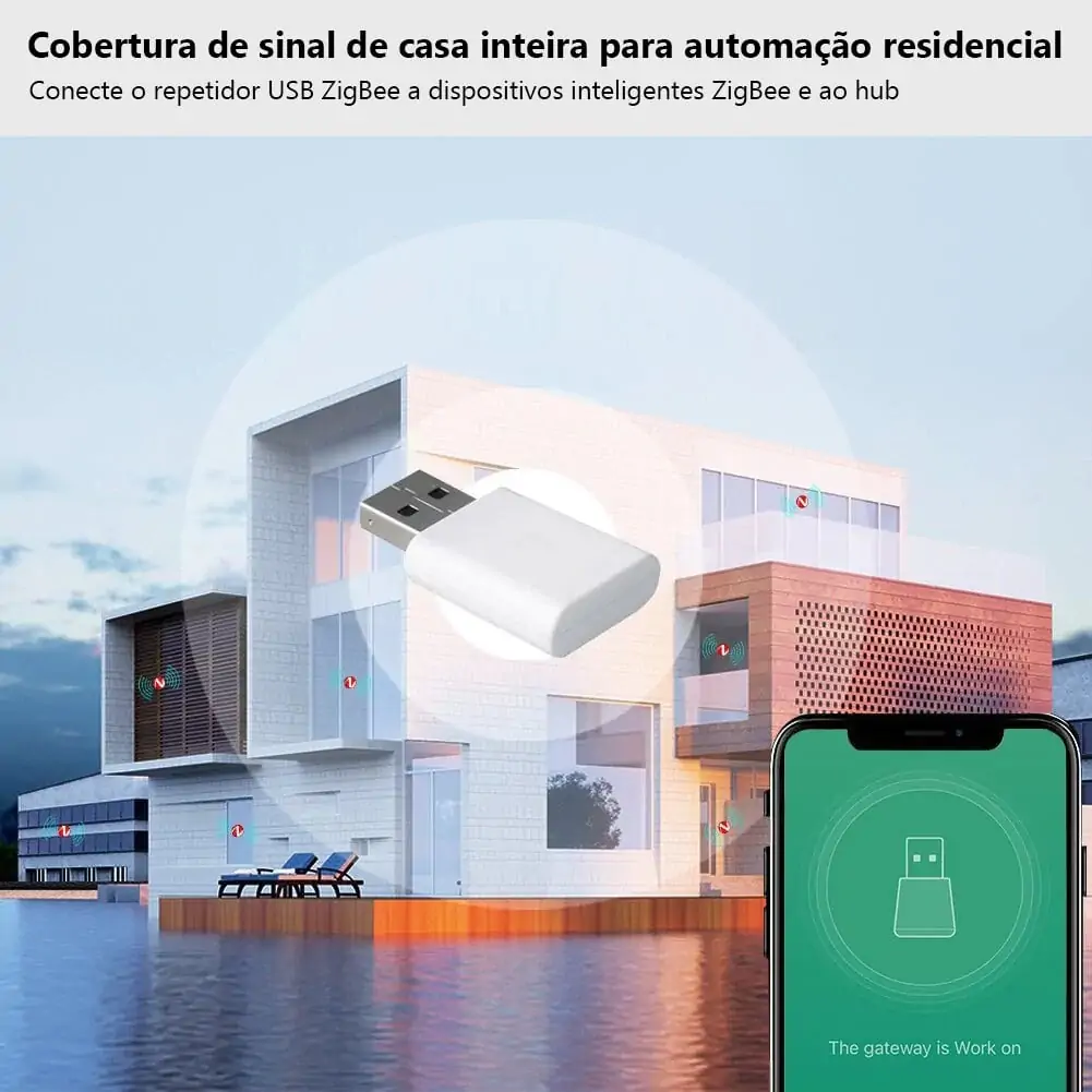 Amplificador repetidor de sinal USB ZigBee - Image 6