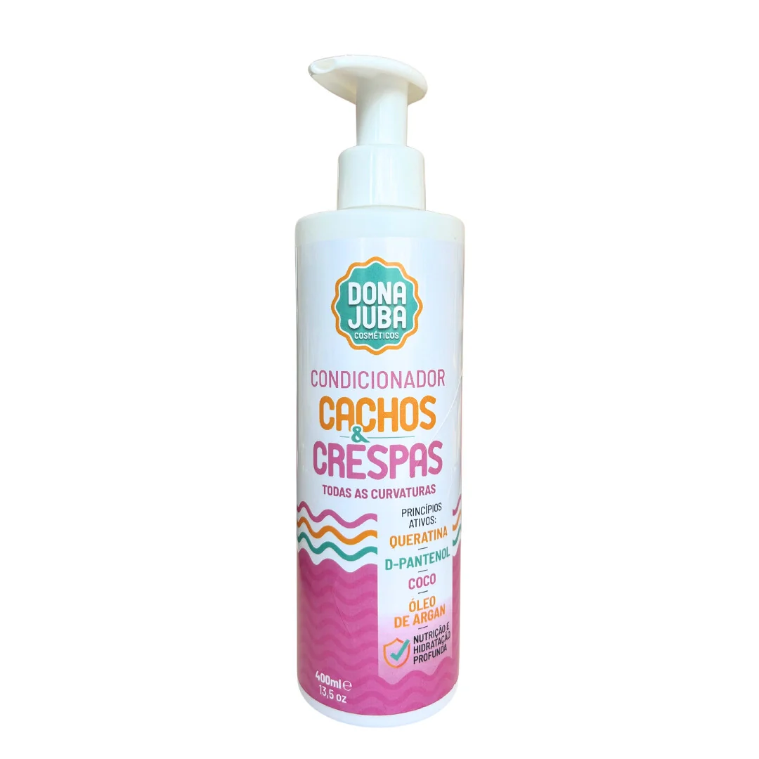 Condicionador Cachos e Crespas Dona Juba 400ml - Image 2