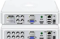 Gravador DVR 4 canais TVI/AHD/CVI/CVBS