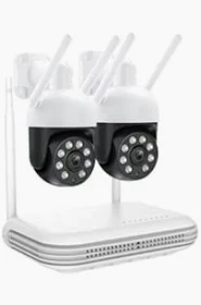 Kit WDVR sem fios com disco duro 1TB e 2 Câmaras 720P